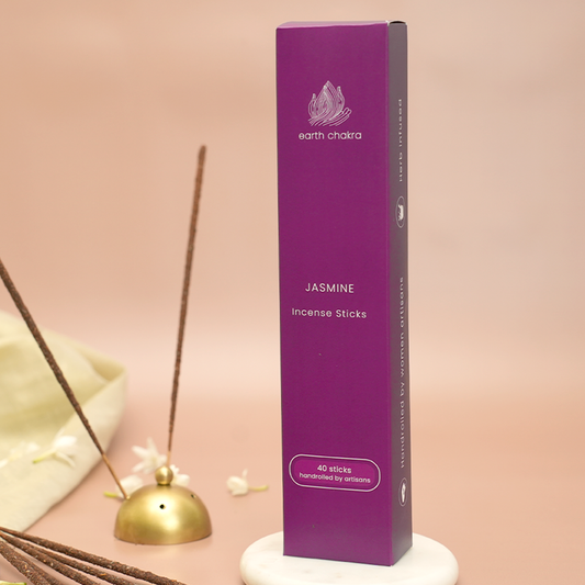 Jasmine Incense Sticks | Pack of 40 | Charcoal-free