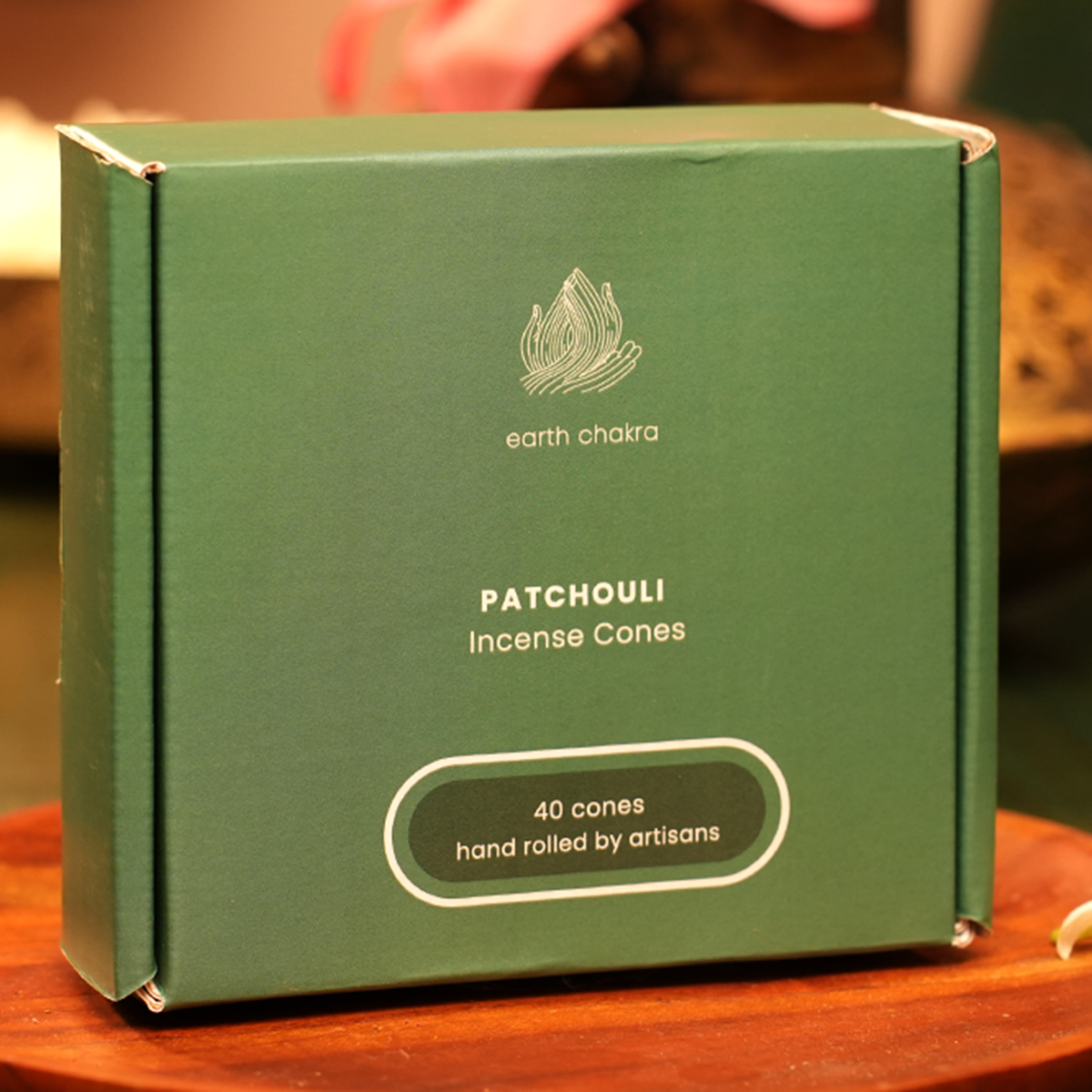 Patchouli Incense Cones | Pack of 40 | Charcoal-free