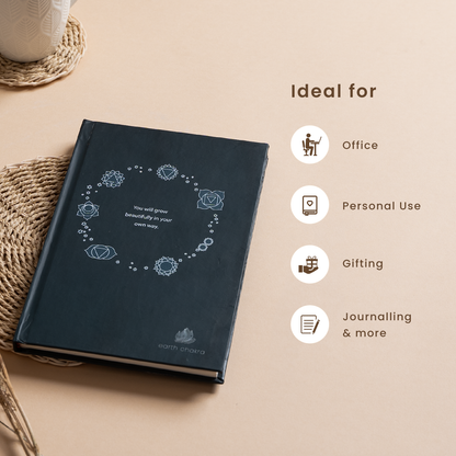 Eco-friendly Diary | Hardbound | Unruled | 160 Pages | Green